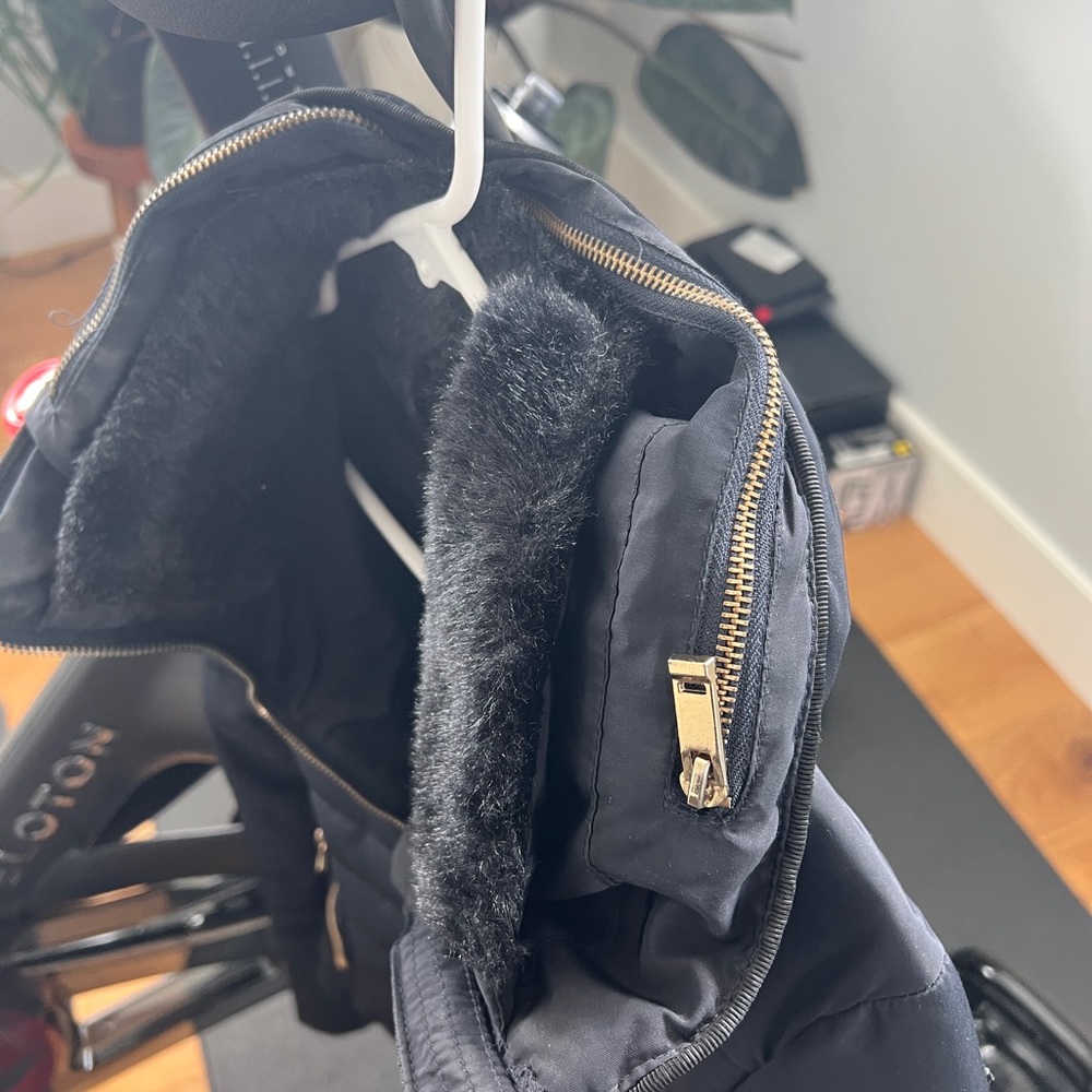 Zara Basic Funnel Neck Puff Jacket - image 8